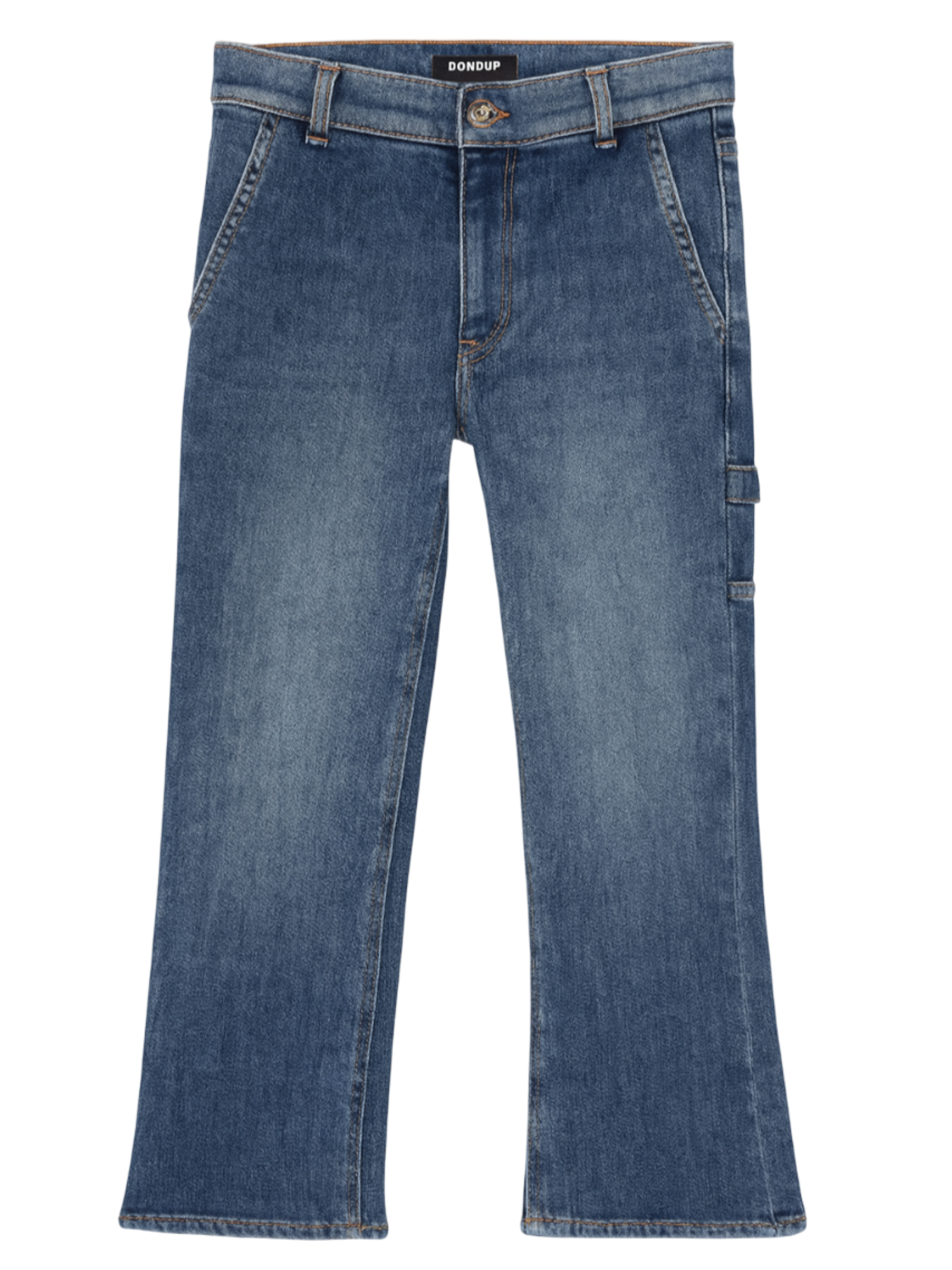 Dondup jeans gamba dritta bambina lavaggio medio DFPA166CDS056 4098 DONDUP 