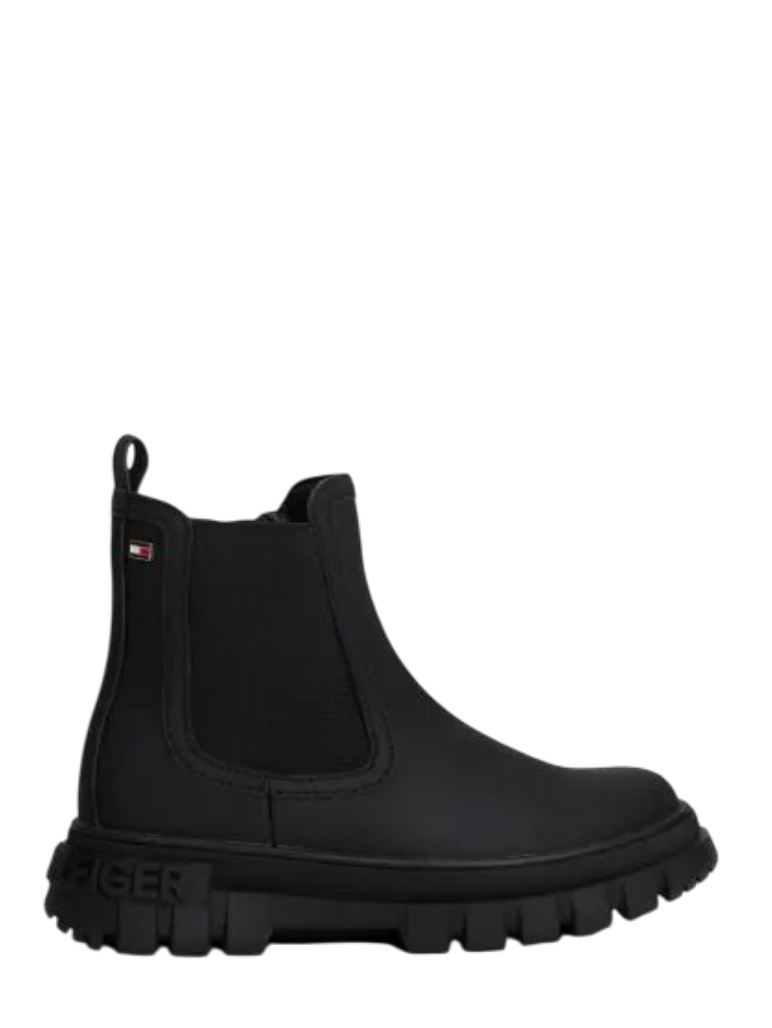 Tommy Hilfiger stivaletti Chelsea bambino in ecopelle nero T3X5-34130-1355 999 Tommy Hilfiger 