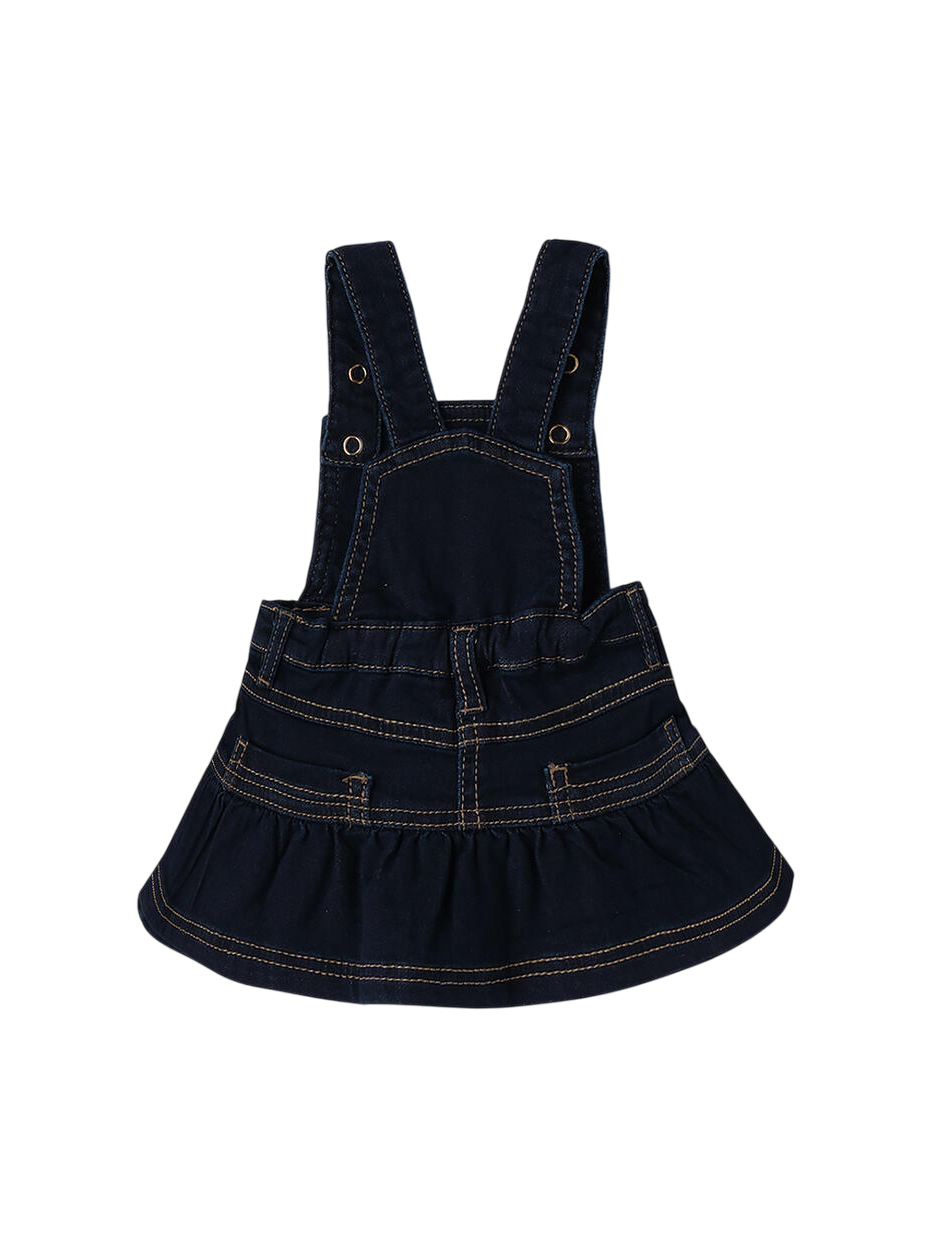 iDo salopette neonata in denim lavaggio blu 4F098 7750 iDO 