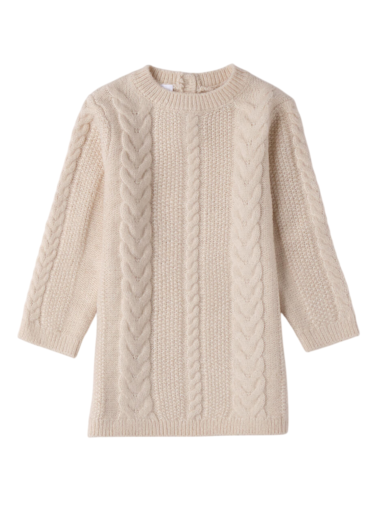 iDo abito bambina in maglia panna 4F376 2911 iDO 