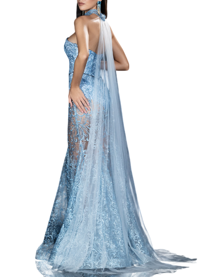 IMPERO Couture WL1095ACELESTE