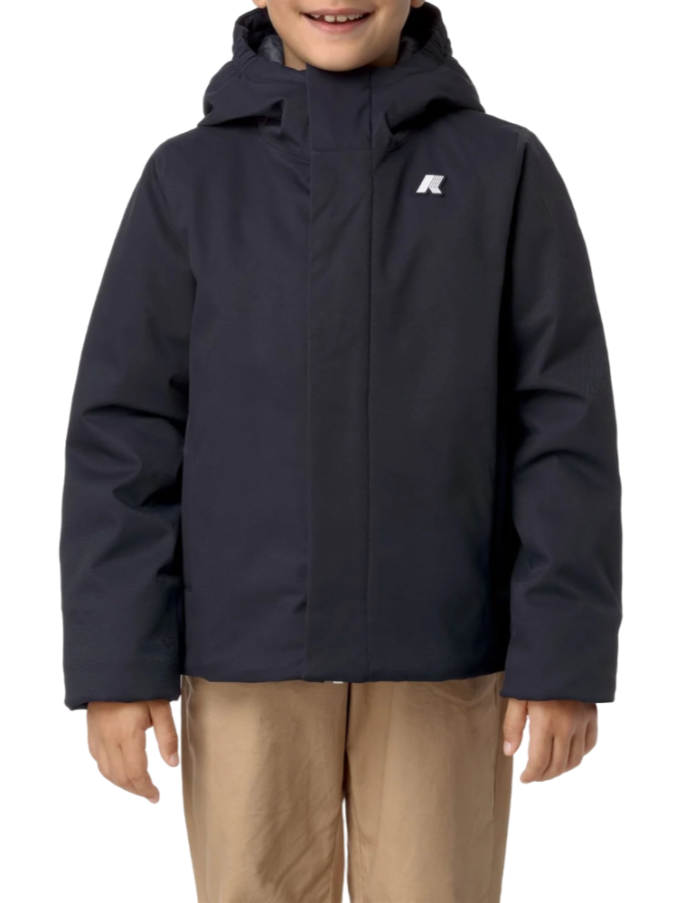 K-WAY giubbino imbottito p.jacko blu K1128FW AL9 K-WAY 