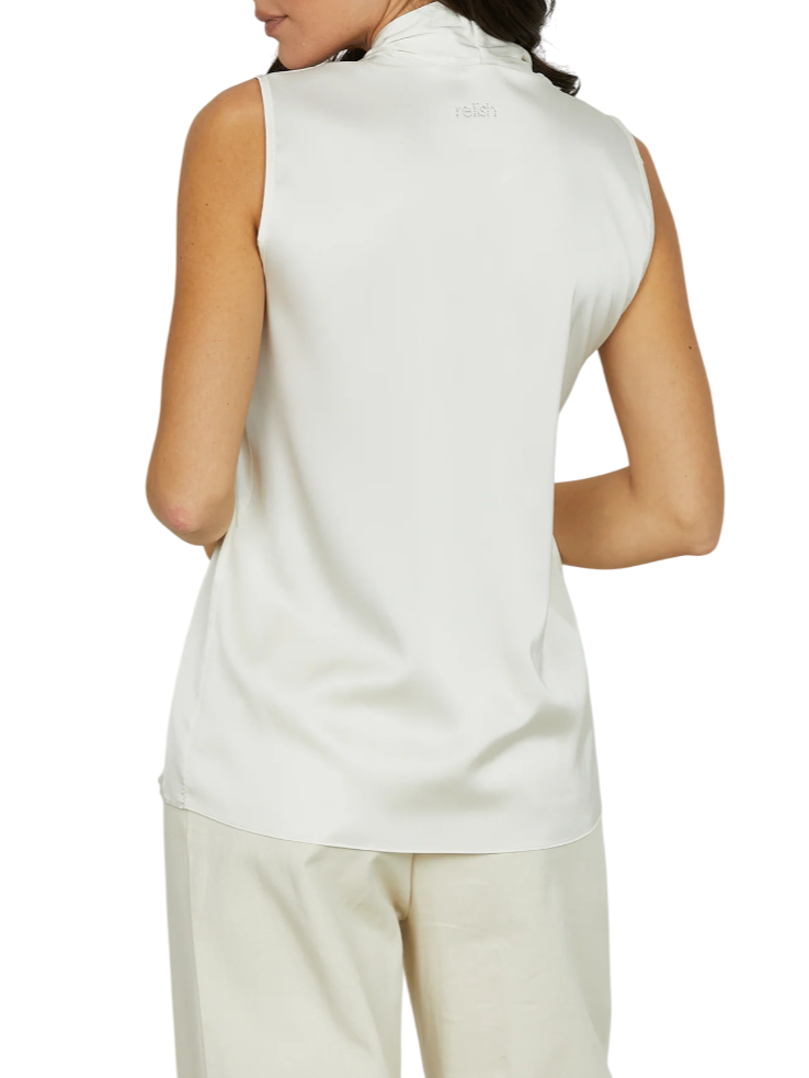 Relish blusa in raso Doceo avorio DOCEO 1110 RELISH 