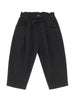 Please pantaloni bambina con coulisse nero