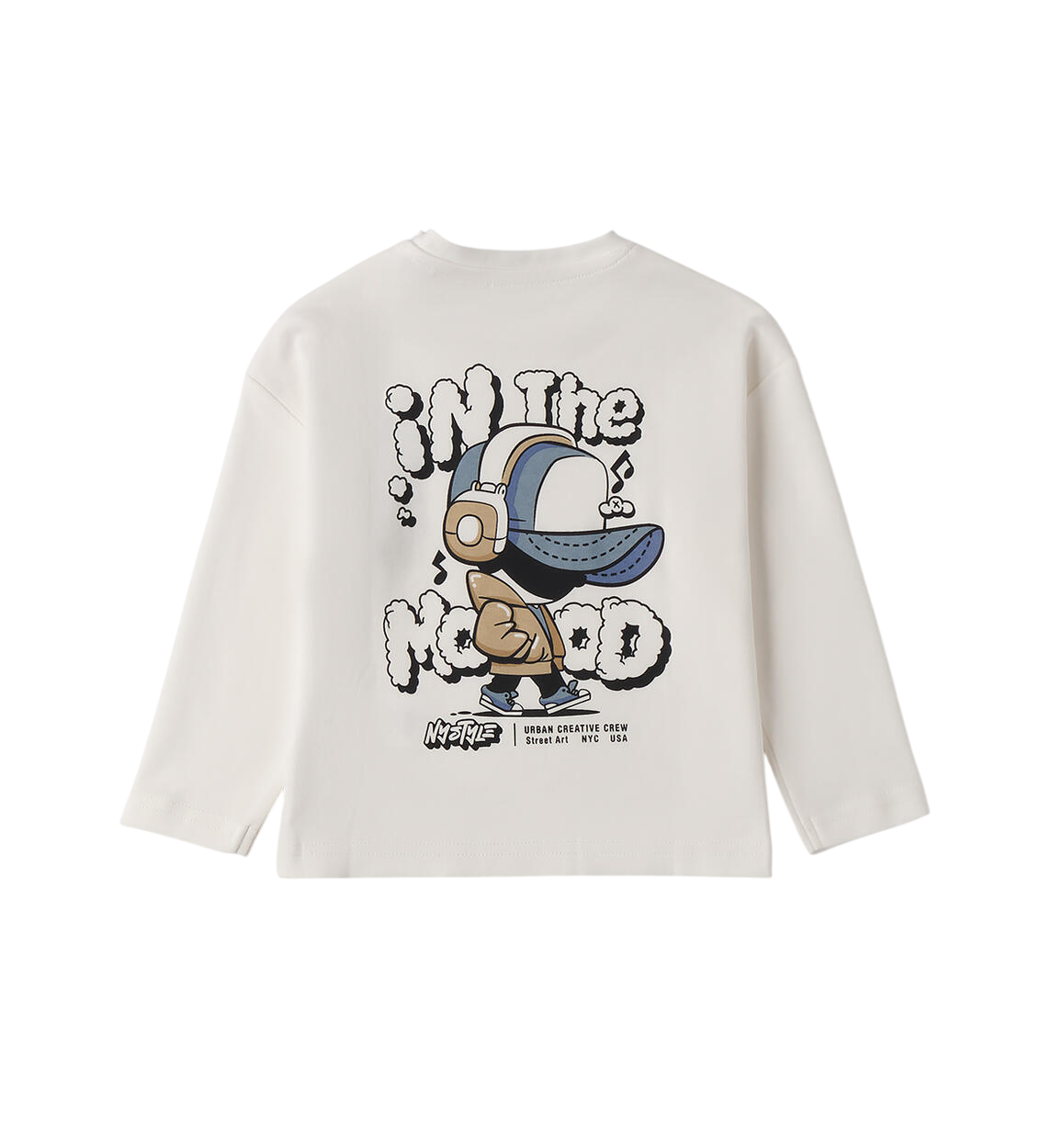 iDo T-shirt manica lunga bambino bianco 4F255 0112 iDO 