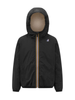 K-way piumino Le Vrai bambino con cappuccio nero