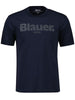 Blauer T-shirt Bourne maniche corte con logo blu