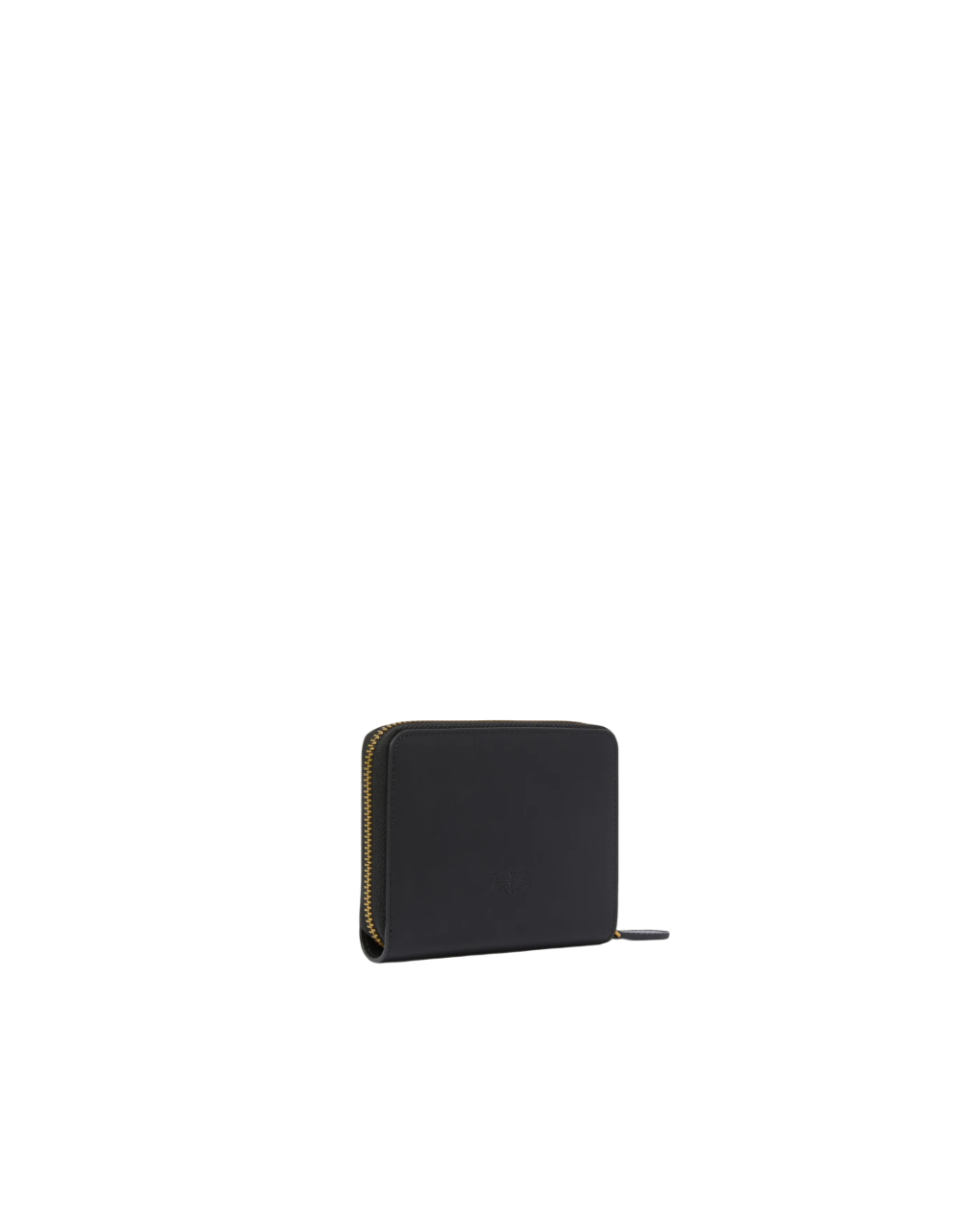 Pinko portafogli in pelle Taylor con zip nero oro 100249-A0F1 Z99Q PINKO 
