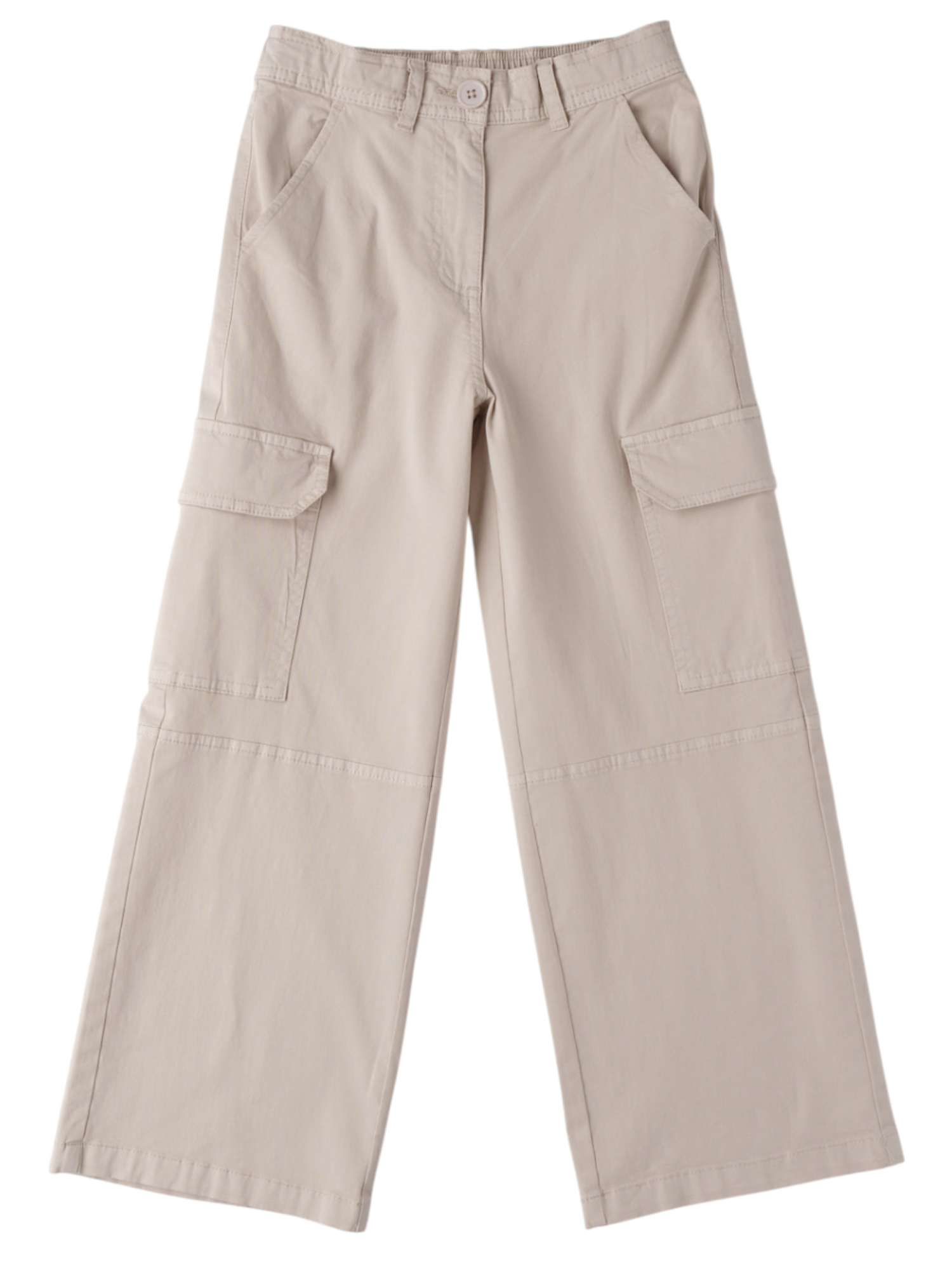 iDo pantaloni cargo gamba larga beige 4B737 0172 iDO 