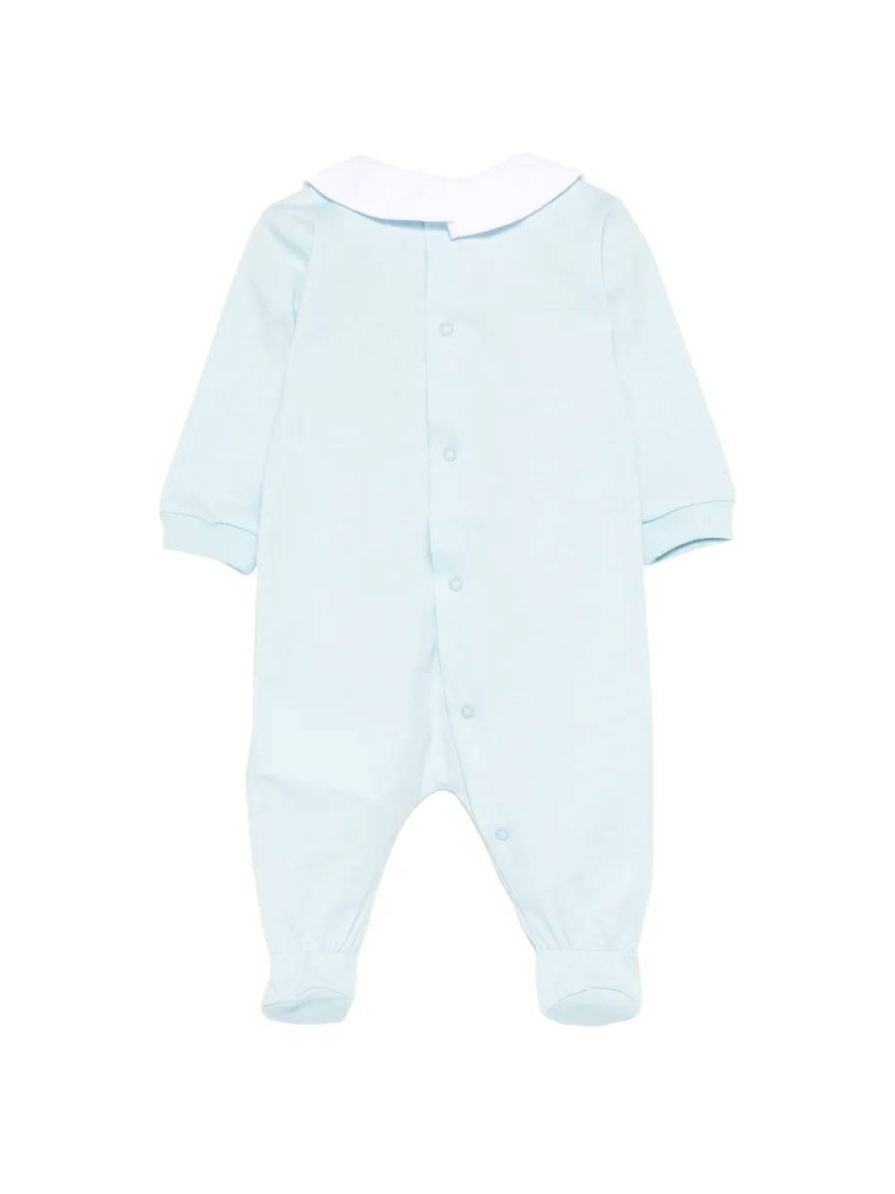 Moschino tutina neonata con piedini con orsetto celeste MUT04Q-LAA02 40304 MOSCHINO 