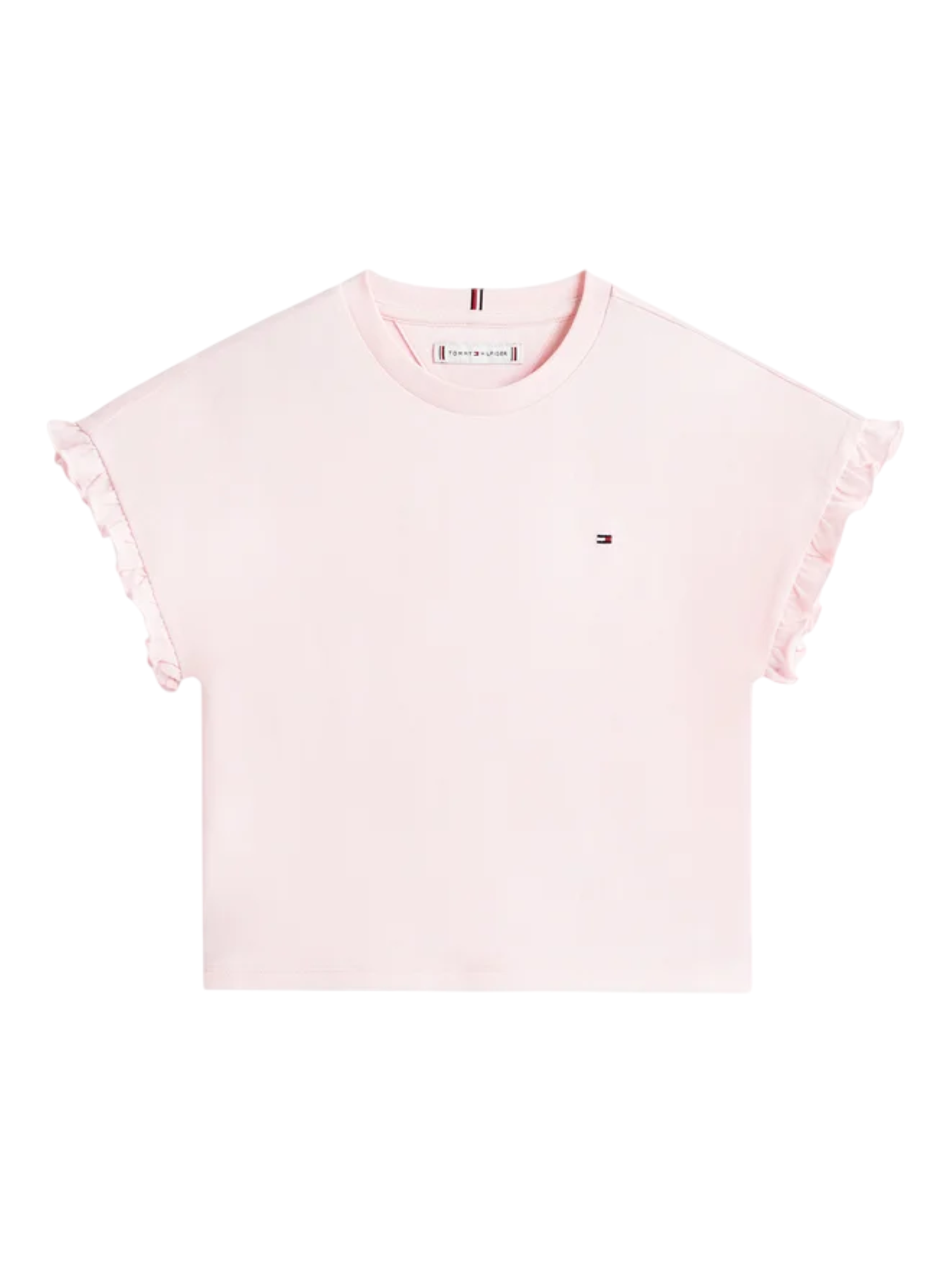 Tommy Hilfiger top bambina manica corta rosa KG0KG08970 TG7 Tommy Hilfiger 