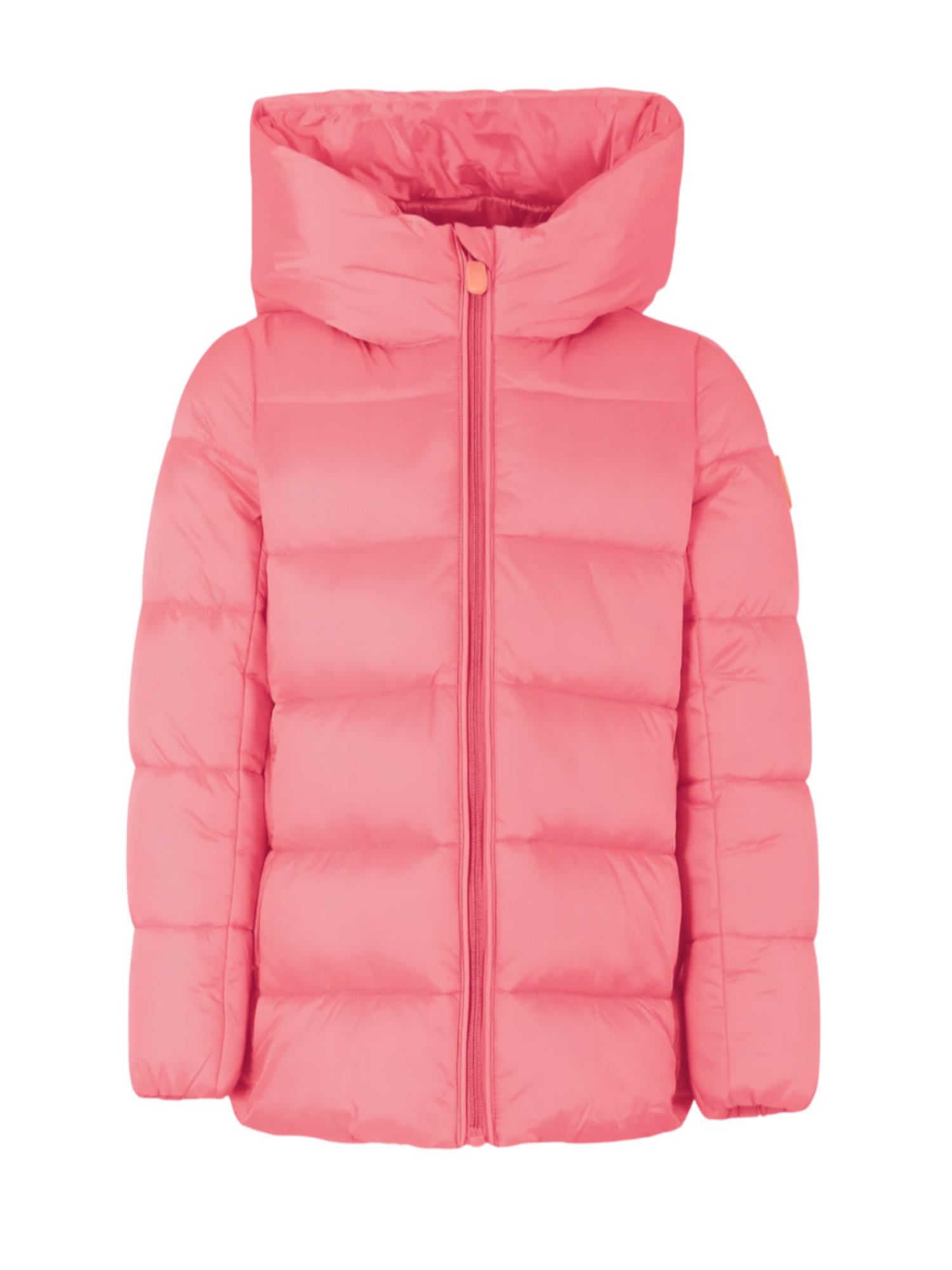 Save the Duck piumino bambina Gracie con cappuccio corallo J45650G-IRIS21 80036 SAVE THE DUCK 