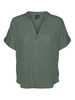 Vero Moda T-shirt manica corta in viscosa verde salvia