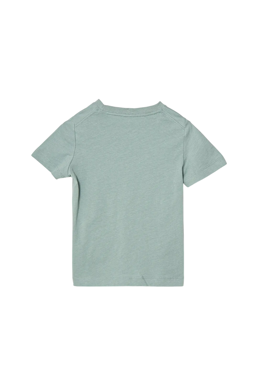 Calvin Klein Jeans T-shirt maniche corte con maxi logo in jersey verde salvia IU0IU00676 CCO Calvin Klein Jeans 