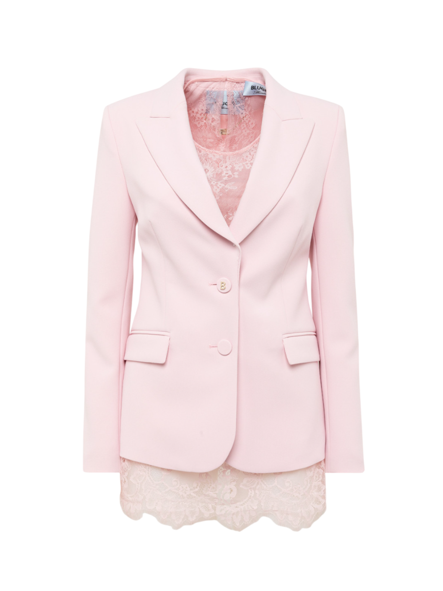 Blugirl giacca blazer in crepe con top rosa RA5204T2968 32804 BLUGIRL 