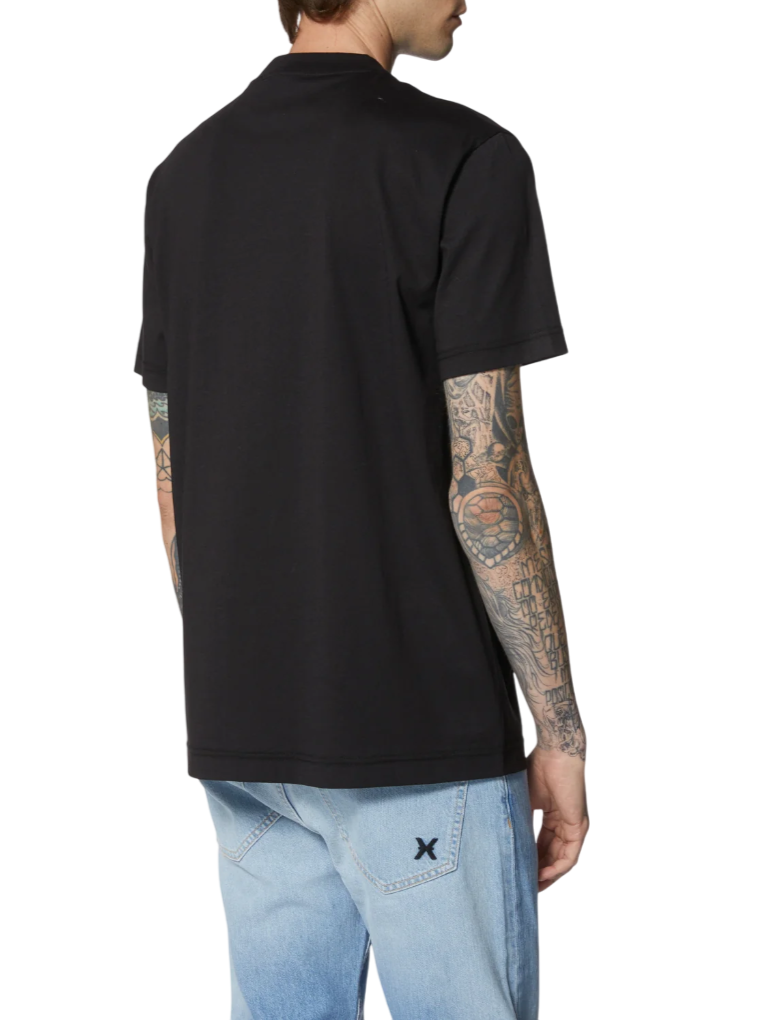 John Richmond T-shirt manica corta Zaclia nero UMP25298TS BLACK John RICHMOND 