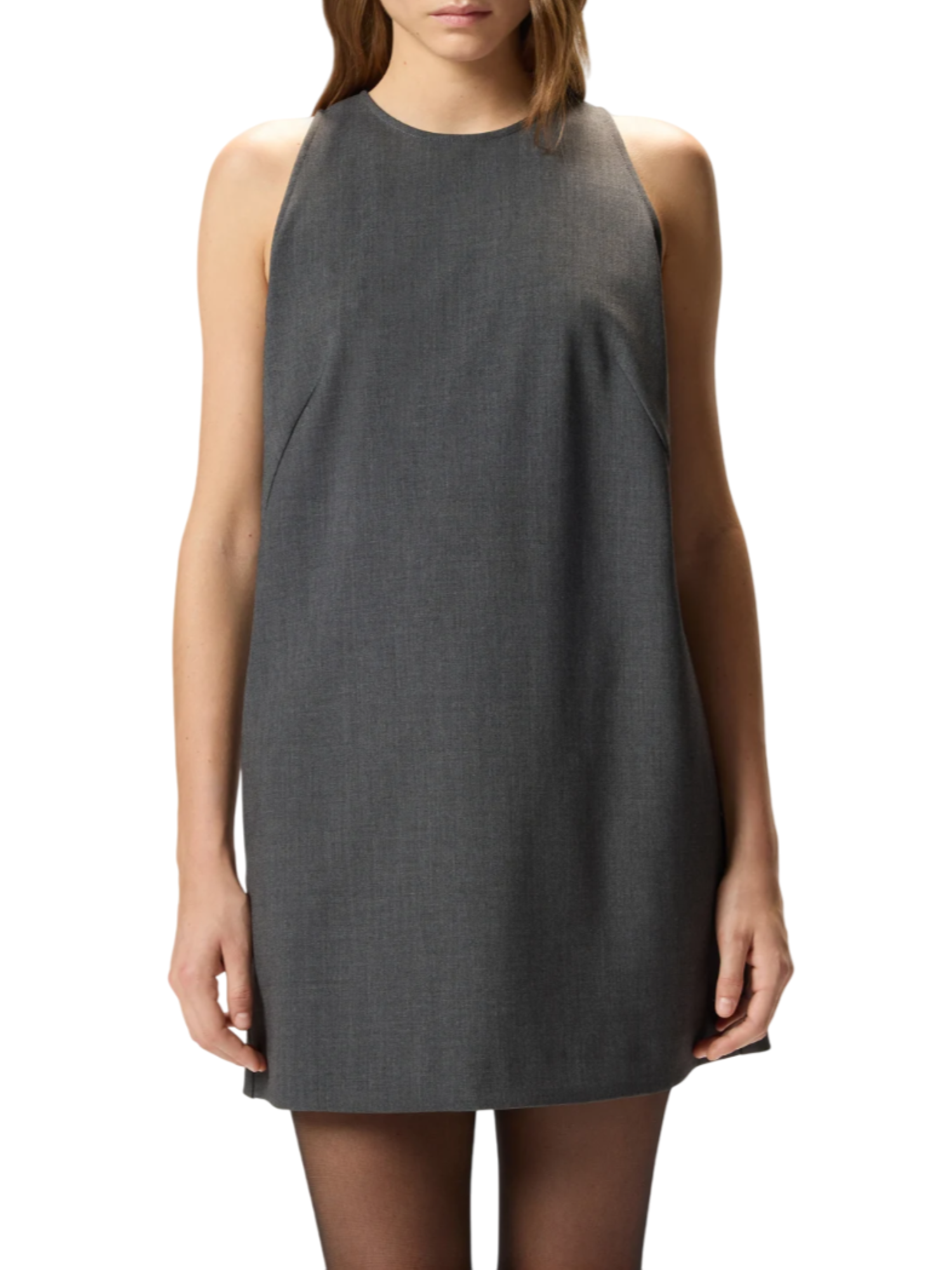 Pinko tuta jumpsuit corta Nayara grigio 106077-A2ZT I90 PINKO 