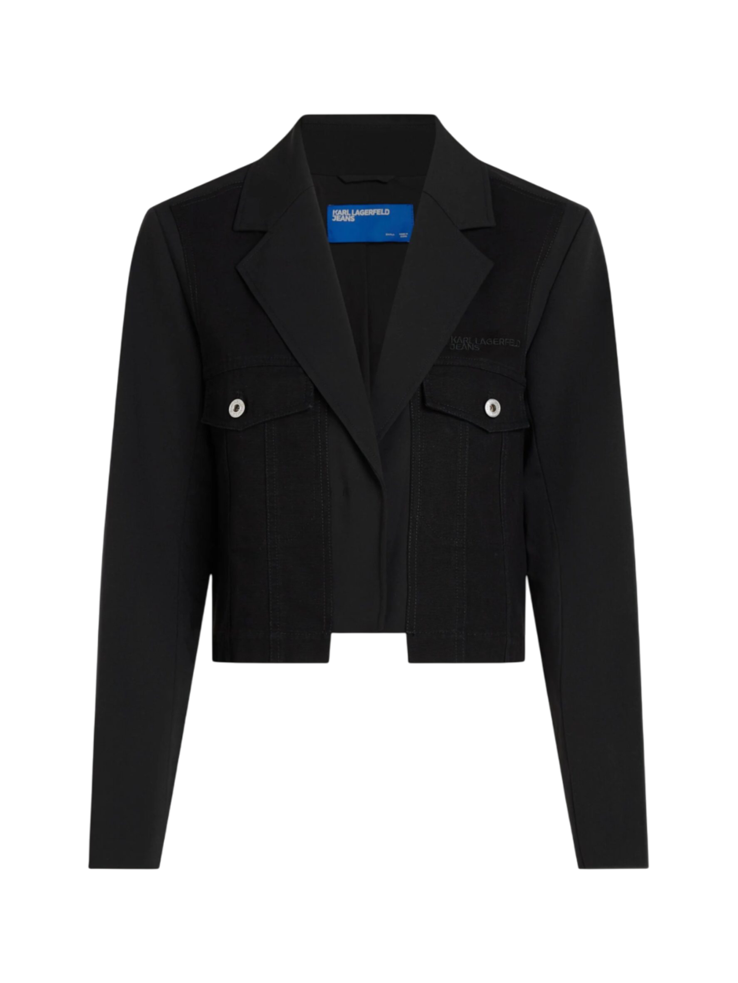 Karl Lagerfeld Jeans giacca blazer Utility nero A3W14019 999 KARL LAGERFELD 