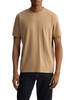 Liu Jo T-shirt manica corta basic con logo tortora