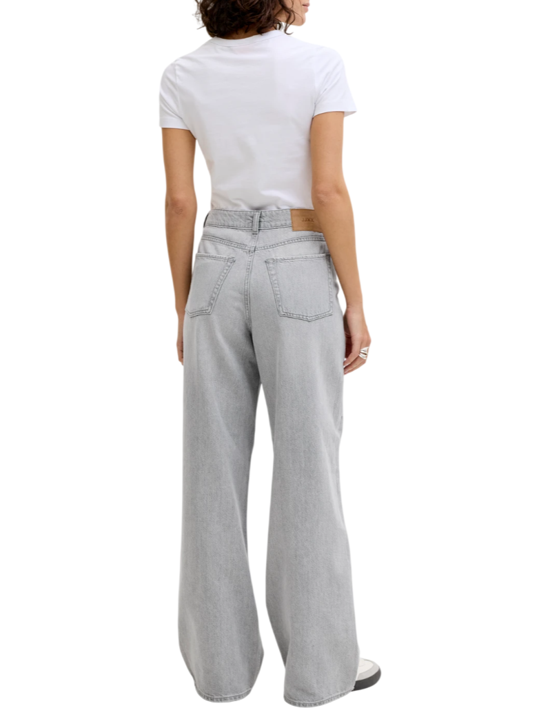 Jjxx jeans wide leg Tokyo lavaggio grigio 12289141 R315 JJXX 