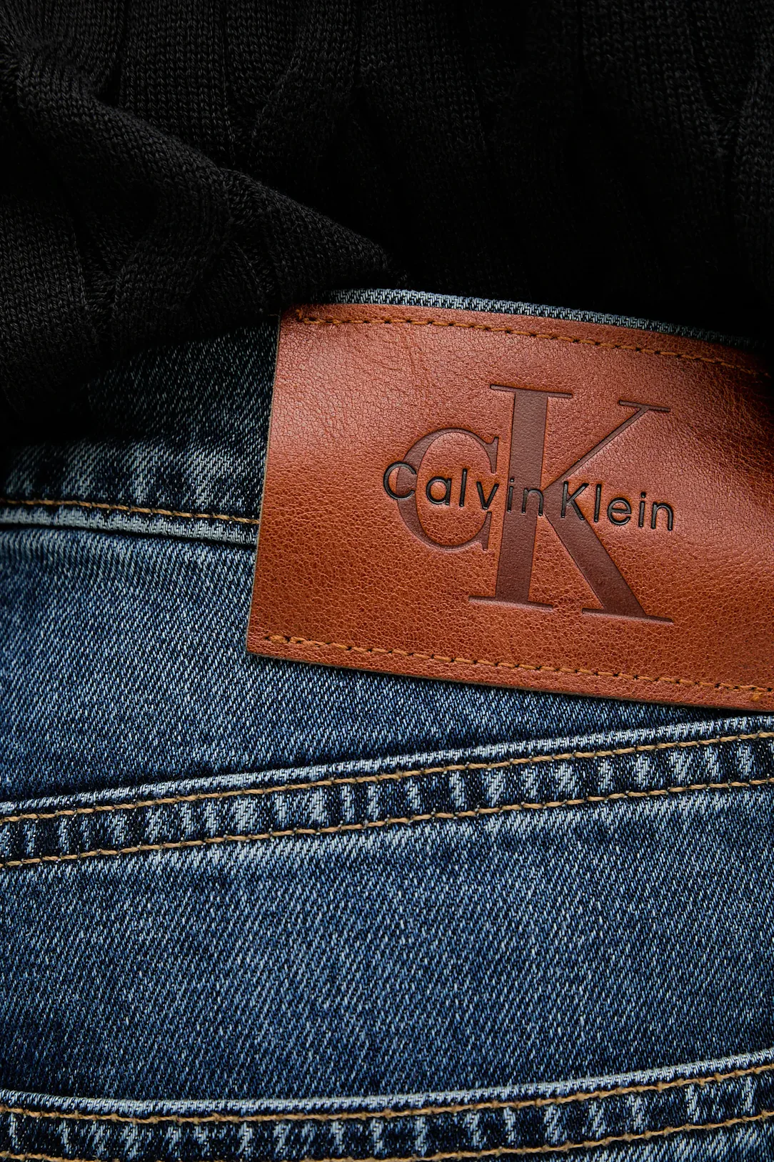 Calvin Klein Jeans jeans gamba dritta uomo lavaggio blu LV04LB782G PTR Calvin Klein Jeans 