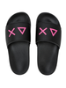 Sun68 ciabatte donna in gomma con logo nero