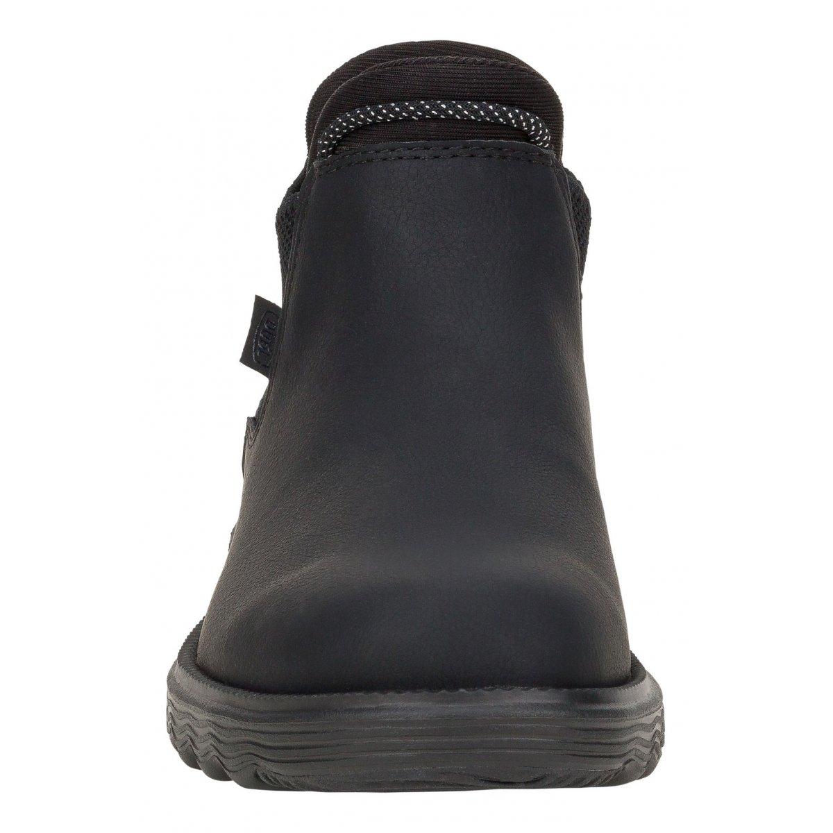 Hey Dude stivaletti Branson Classic in pelle nero 42659 001 HEY DUDE 