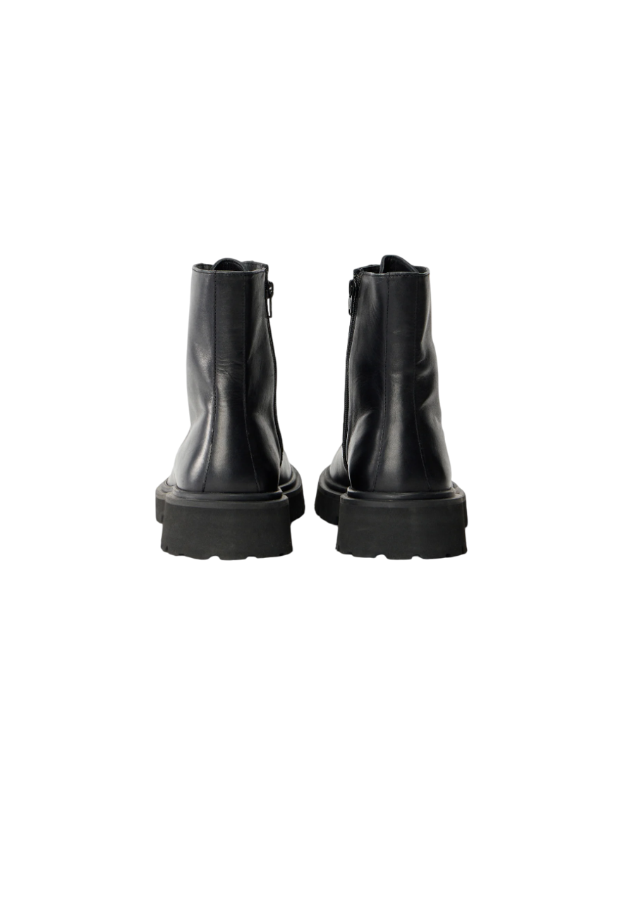 Blauer stivali anfibi uomo Buxton in pellle nero F5BUXTON04-LEA BLK BLAUER 