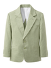 Emanuel Pris giacca blazer monopetto verde salvia