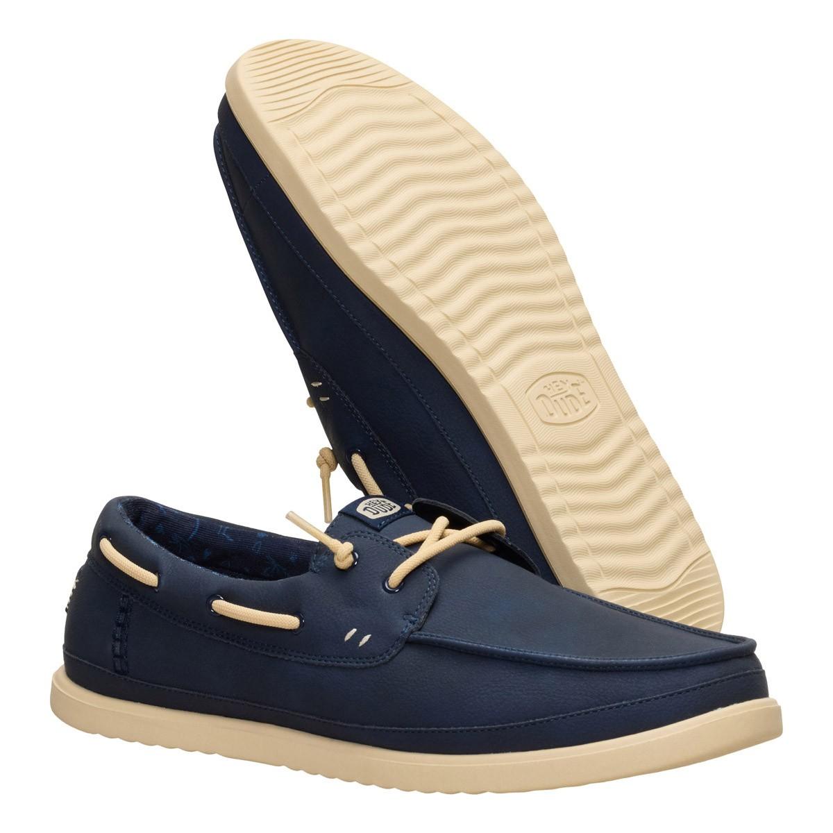 Hey Dude mocassini Harbor Lo Classic in ecopelle blu 45139 4ZQ HEY DUDE 