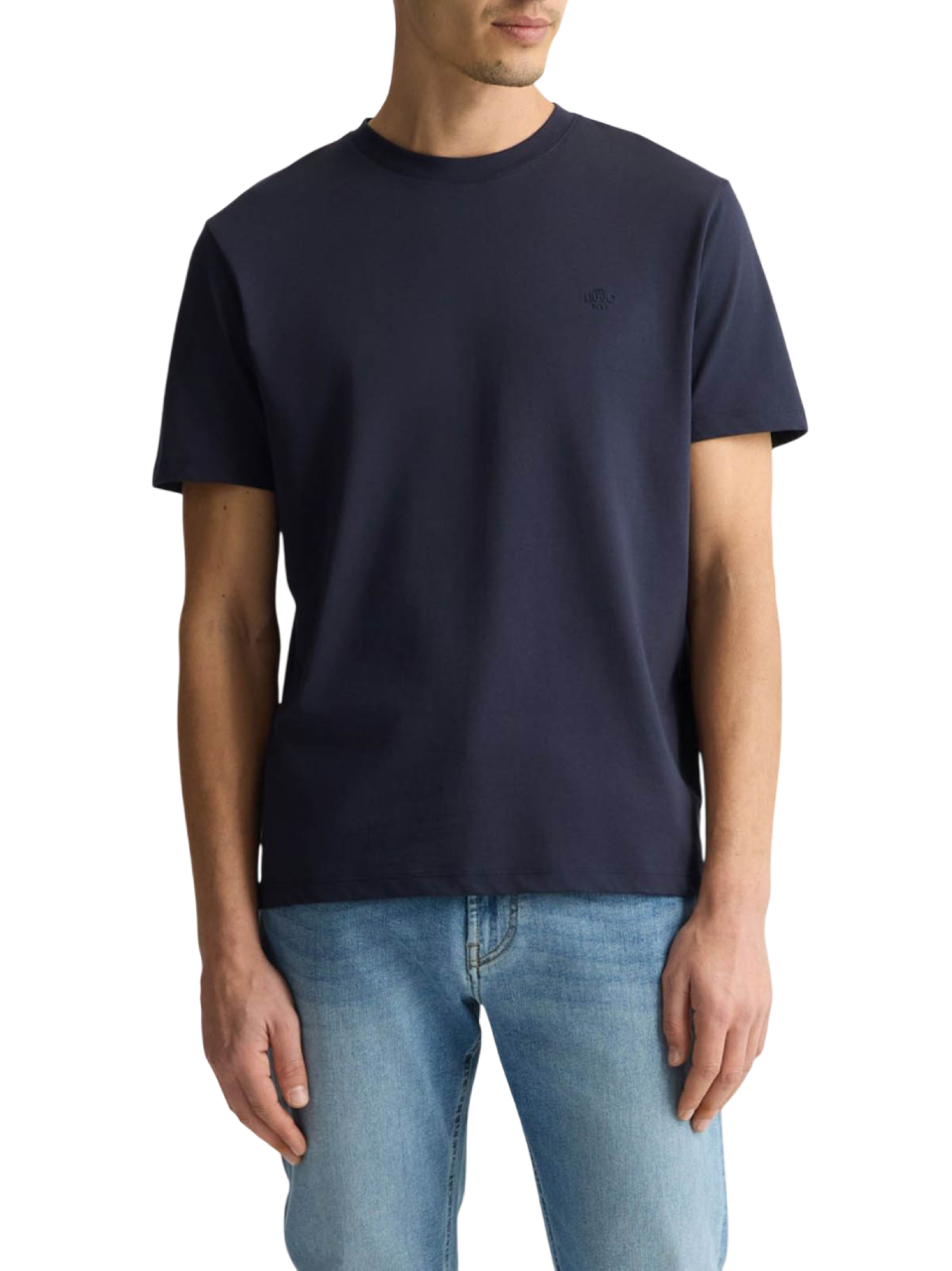 Liu Jo T-shirt basic manica corta blu scuro QA5145J4819 94013 LIU JO 