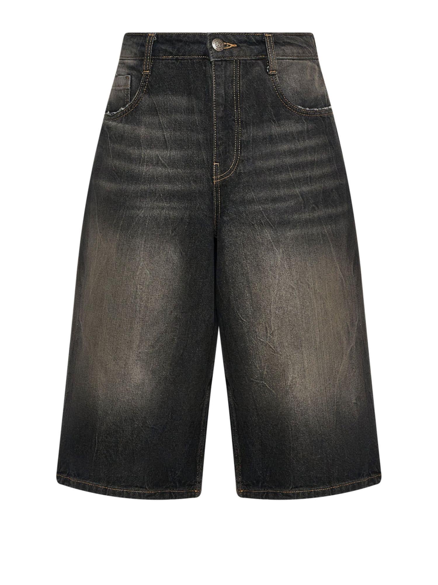 John Richmond bermuda uomo Illir lavaggio grigio UXP26029BE DENIM GREY DARK John RICHMOND 