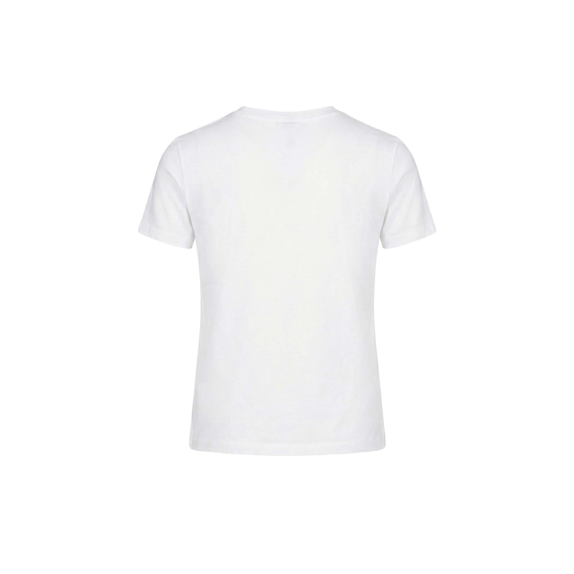 Patrizia Pepe T-shirt bambina con logo strass panna 7M0809-J331 W428 PATRIZIA PEPE 