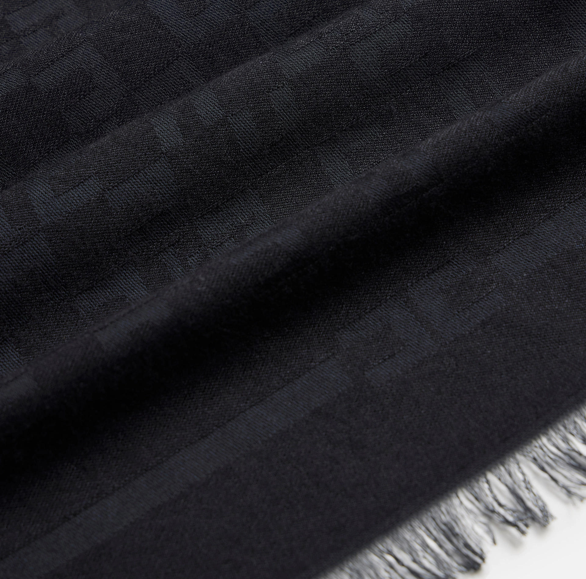 Elisabetta Franchi sciarpa in fantasia logata nero SC11F56E2 110 ELISABETTA FRANCHI 