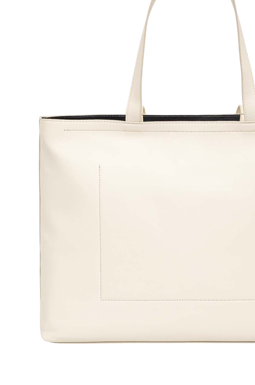 Calvin Klein Jeans borsa a spalla con logo Sculpted avorio K60K612724 PAS Calvin Klein Accessori 