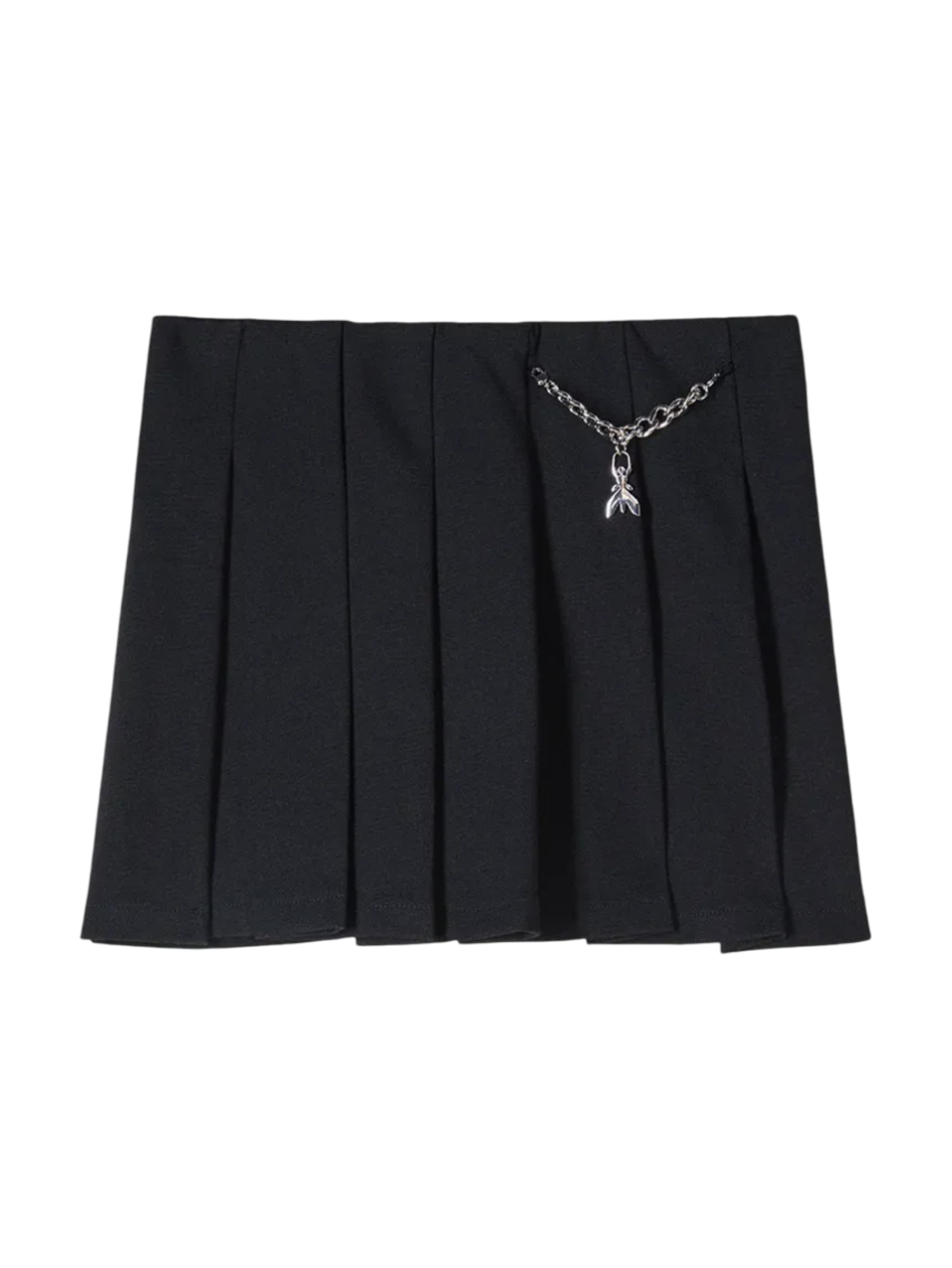 Patrizia Pepe gonna corta a pieghe bambina nero 7G0148-A641 K103 PATRIZIA PEPE 