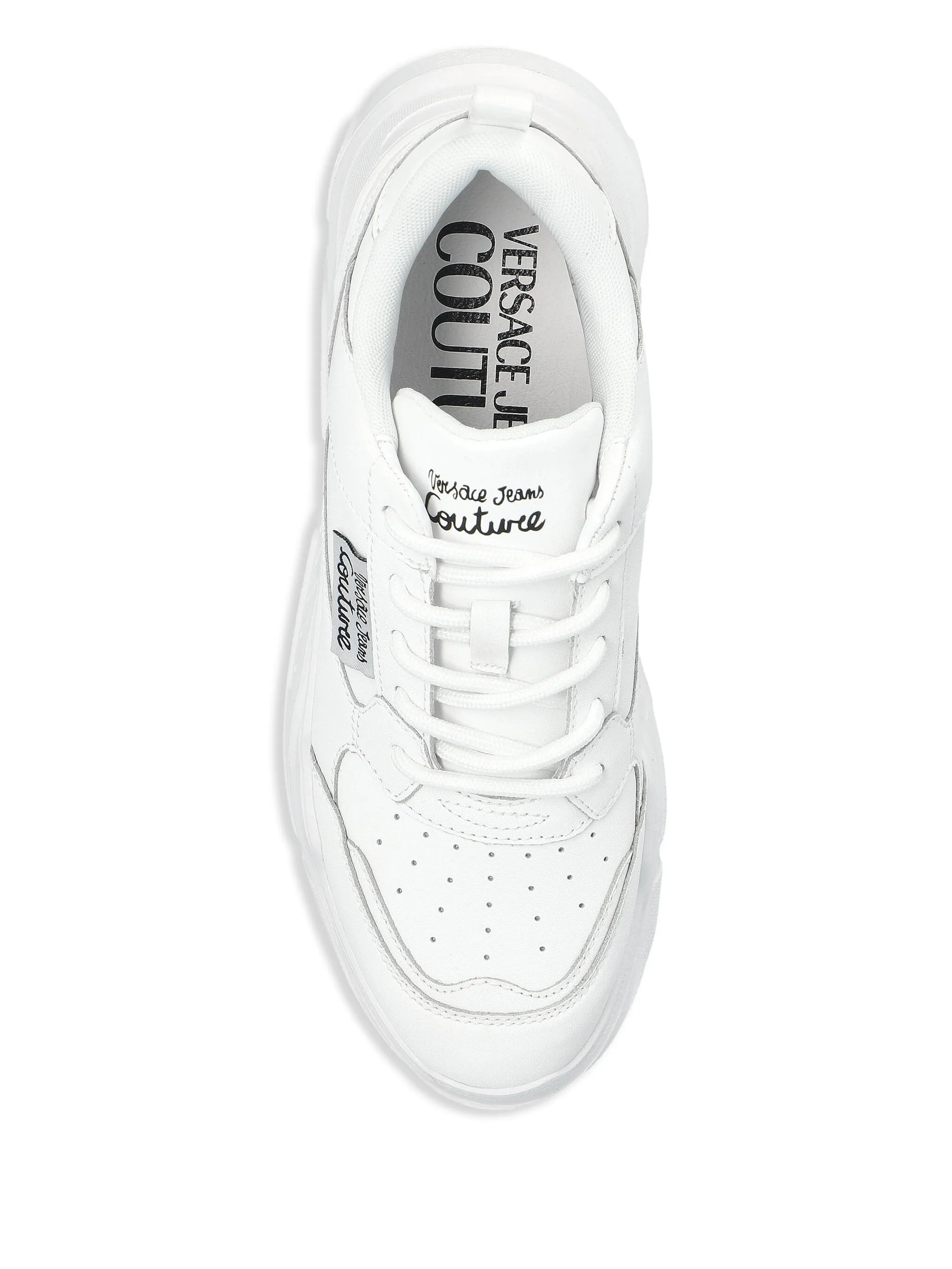 Versace Jeans Couture sneakers Speedtrack in ecopelle bianco 78VA3SC2-ZPB03 003 VERSACE Jeans Couture 