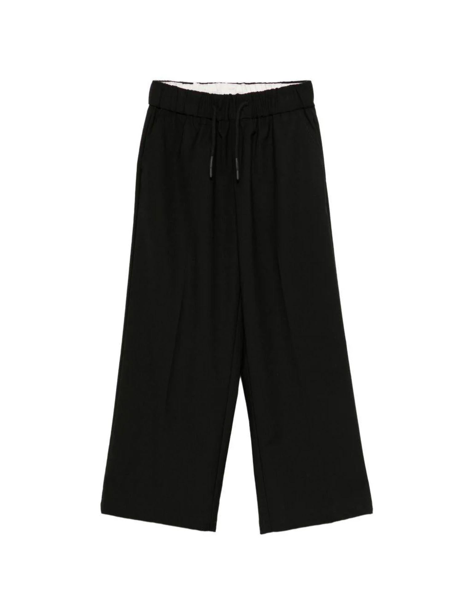 John Richmond pantaloni bambino con coulisse nero RBP26243PA BLACK John RICHMOND 