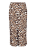 Vero Moda pantaloni cropped in fantasia maculata beige