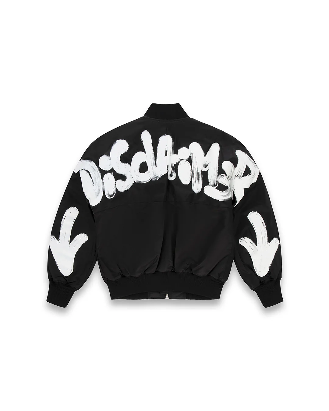 Disclaimer giubbino bomber in nylon nero 55102 NERO DISCLAIMER 