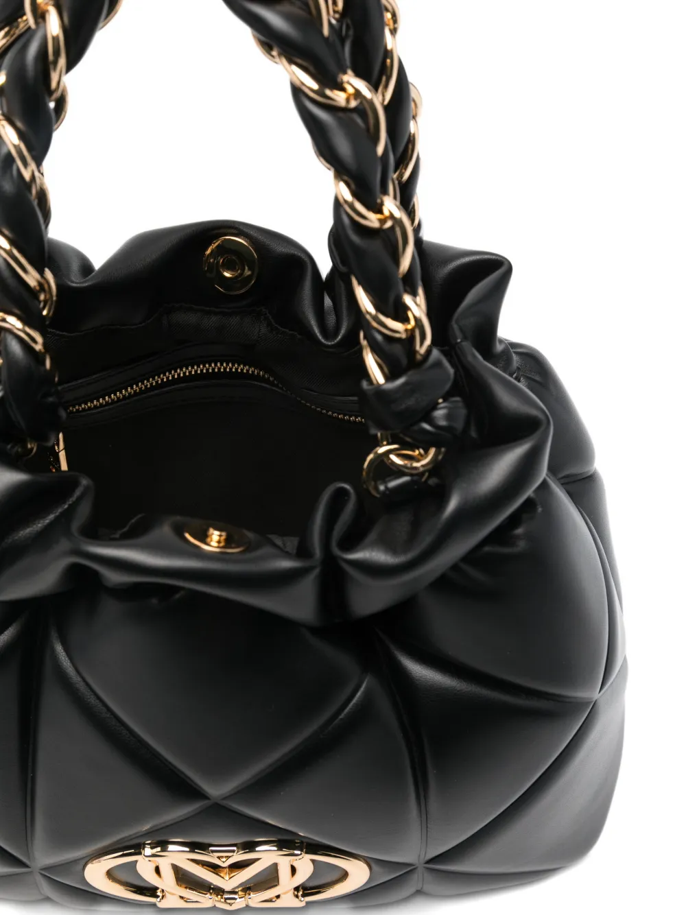 Love Moschino borsa a secchiello in ecopelle trapuntata nero JC4115PP1O-LC0 000 MOSCHINO LOVE 