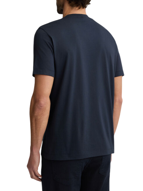 Liu Jo T-shirt manica corta basic con logo blu QA5125J4799 94013 LIU JO 