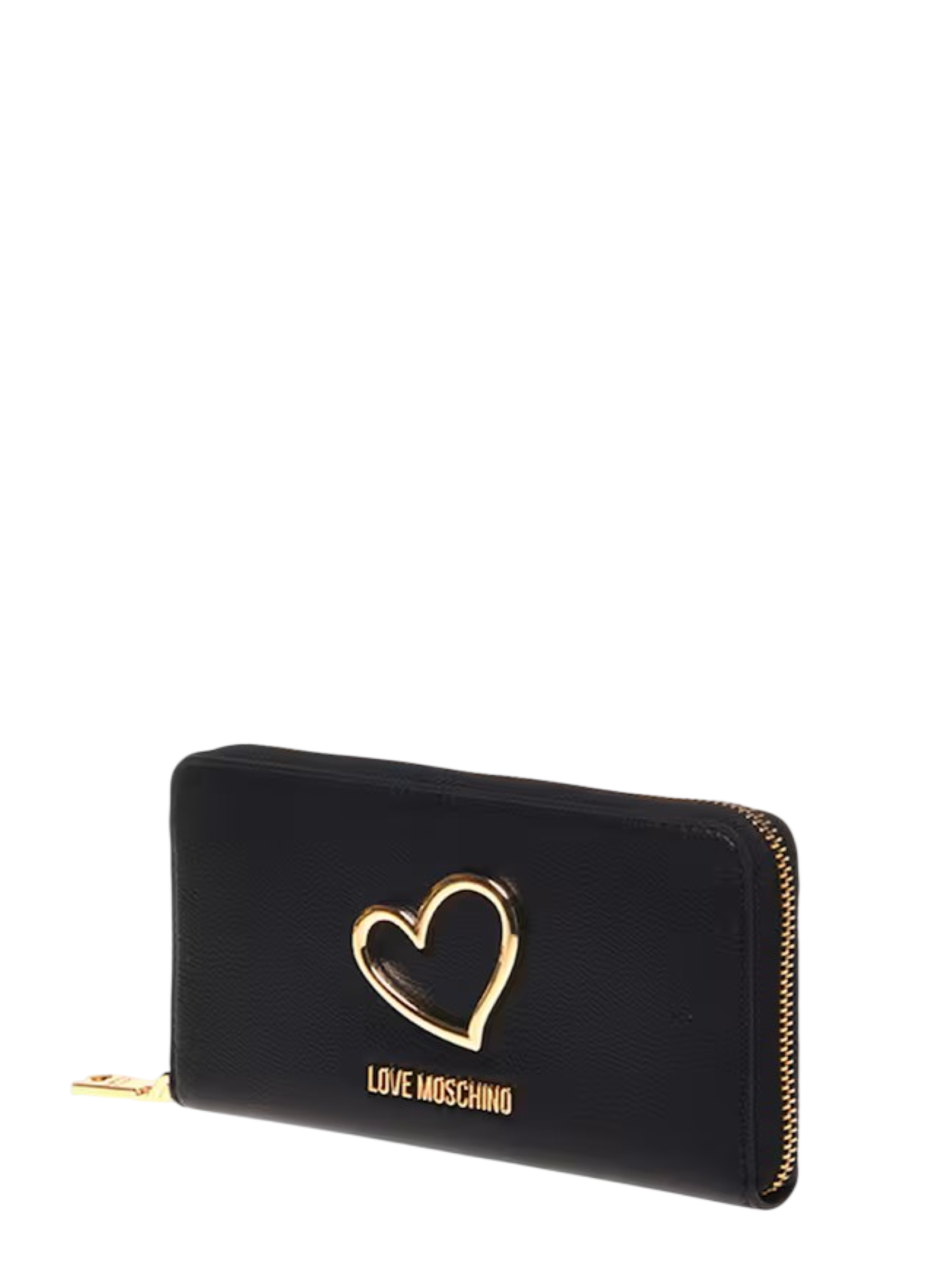 Love Moschino portafogli donna in ecopelle placca logo Heart nero JC5505PP1O-LQ0 000 MOSCHINO LOVE 