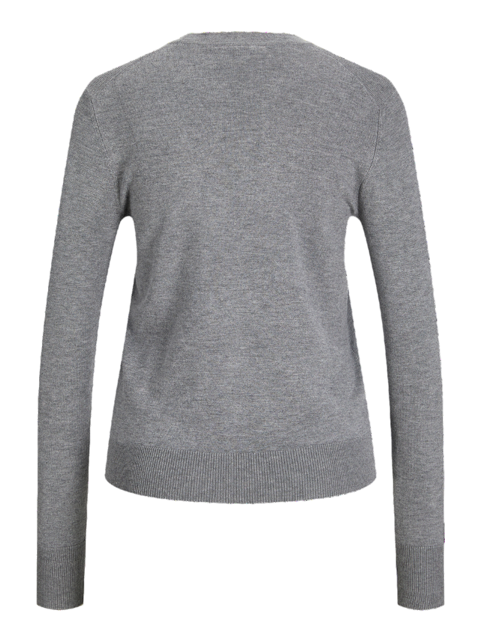 JJXX maglia a girocollo cara grigia 12255368 MEDIUM GREY MELANGE-FUCHSIA RE JJXX 