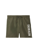 Calvin Klein boxer mare uomo con logo verde militare