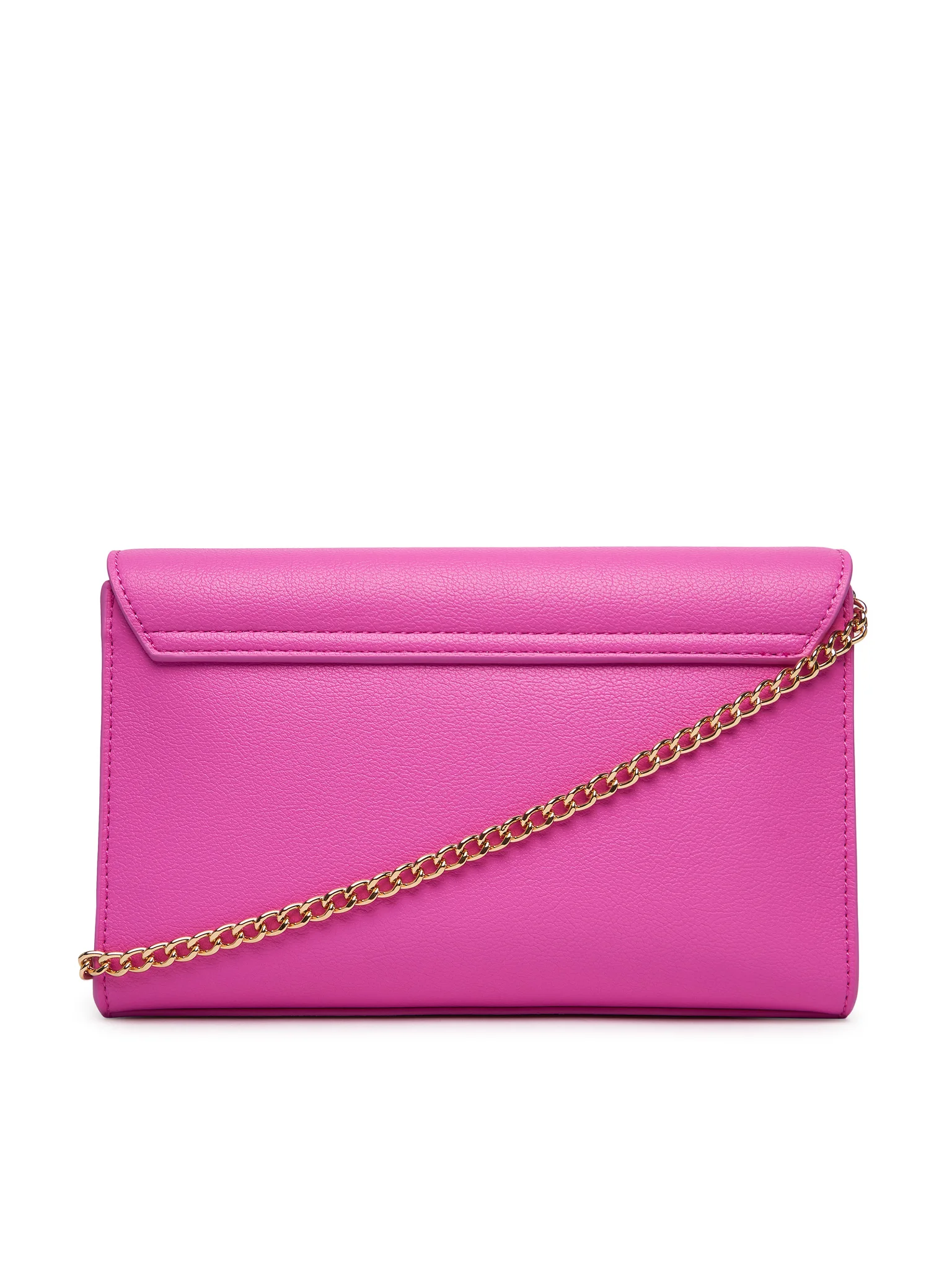 Love Moschino borsa a tracolla in ecopelle martellata fucsia oro JC4327PP1O-LQ0 604 MOSCHINO LOVE 