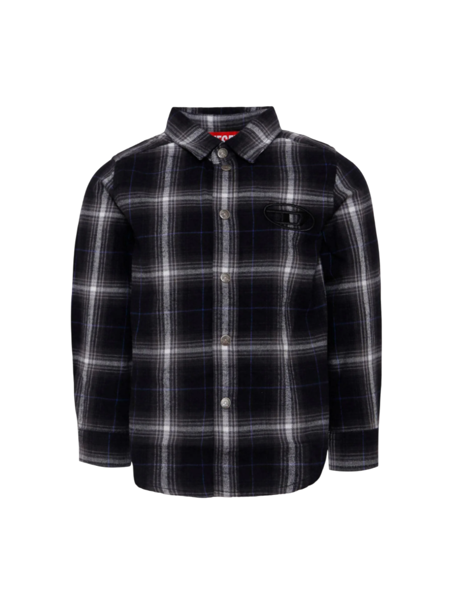 Diesel camicia in fantasia a quadri nero bianco J02468-KXBQV K804A DIESEL 