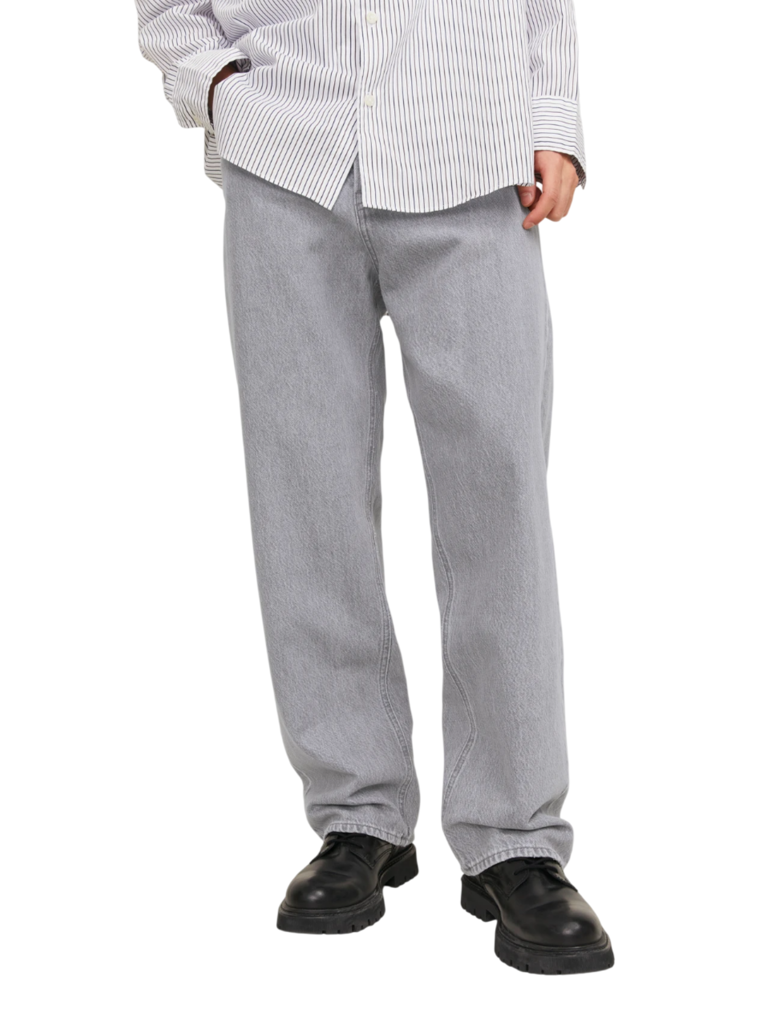 Jack&Jones jeans uomo Alex baggy lavaggio grigio 12249060 SBD331 JACK&JONES 
