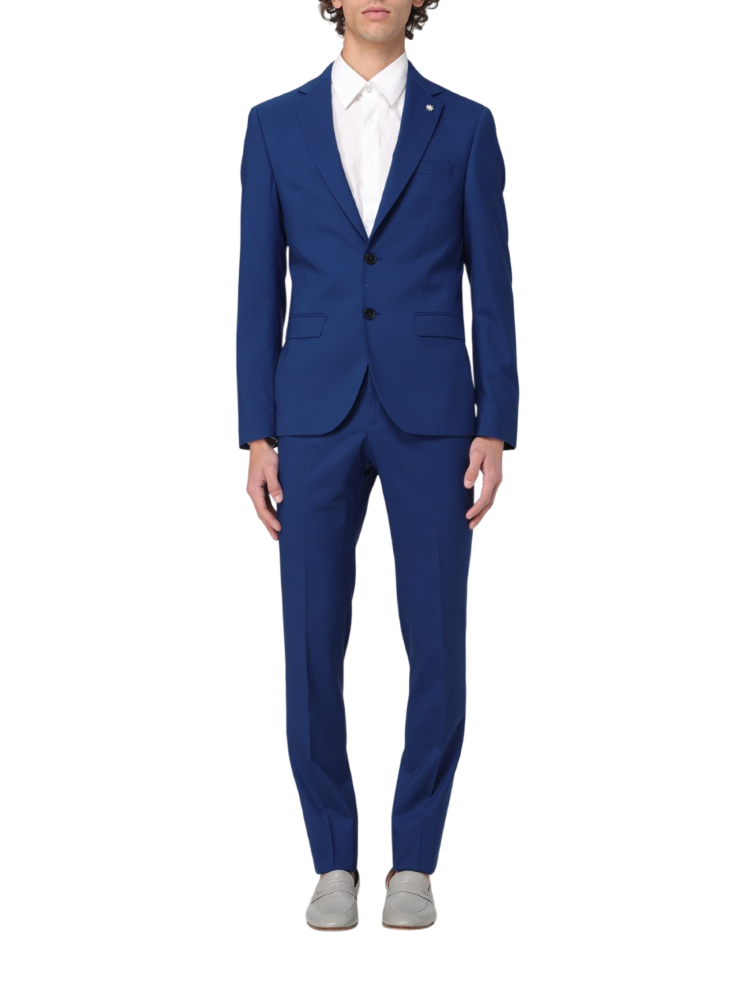 Manuel Ritz completo uomo monopetto bluette 3832A3119-250002 87 MANUEL RITZ 