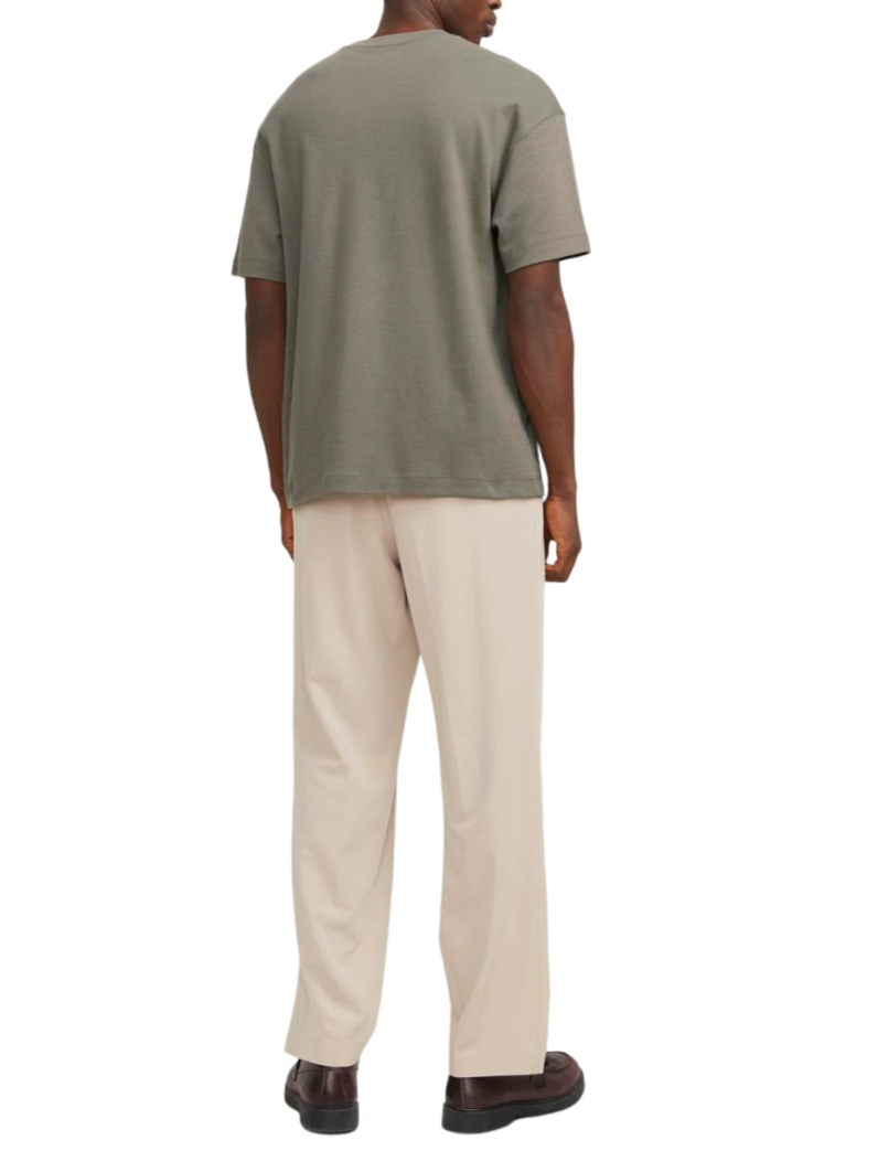 Jack&Jones t-shirt eurban verde 12254412 BUNGEE CORD JACK&JONES 